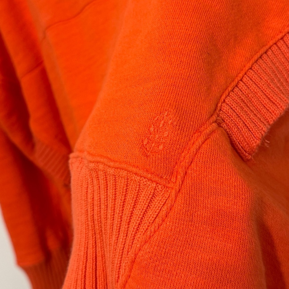 Free People Movement Solid Honey Dove Pullover Sweater Size Large Hoodie Orange - Picture 7 of 10